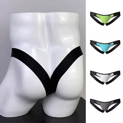 Men's T-Back Underwear Jockstrap Thong Briefs G String Sexy Panties Underpants* • $3.21