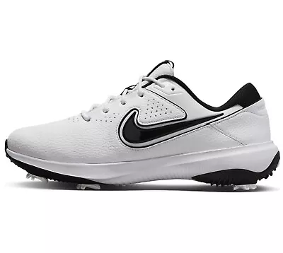 Nike Air Zoom Victory Pro 3 Men’s 12 Leather Golf Shoes DV6800-110 White/Black • $68