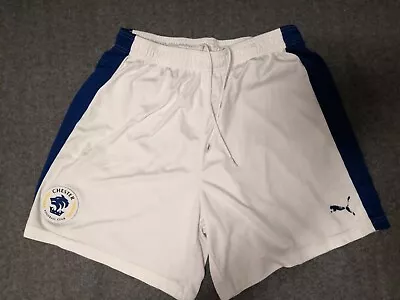£15.99 • Buy Chester City FC  RARE Vintage Home Football Shorts Size L Mens Puma 