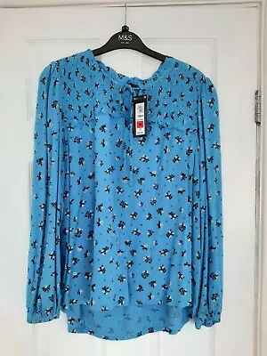 Marks And Spencer Ladies Blouse Size 18 • £5