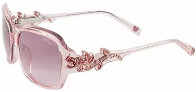 Ed Hardy Sunglasses Rose With Thorn - Pink With Case And Box • $79.99