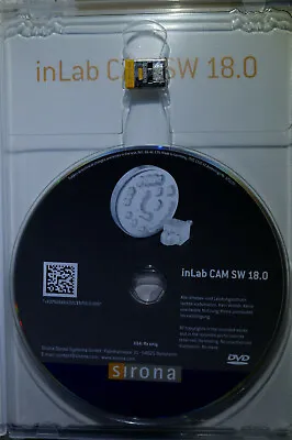 $800 • Buy InLab 18.0 CAM Software With Licence   SIRONA New CEREC 18 In Lab