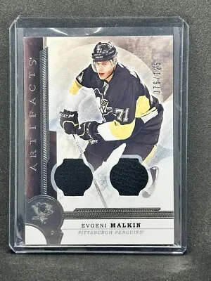 Evgeni Malkin 2016-17 UD Artifacts Dual Patch 076/125 #1 • $15