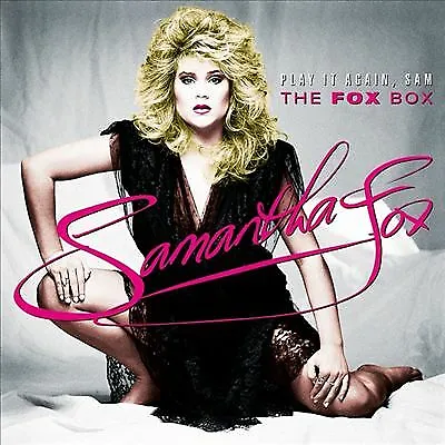 Samantha Fox : Play It Again Sam: The Fox Box CD Box Set With DVD 4 Discs • £29.46