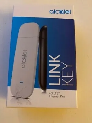 Alcatel LinkKey IK40V Mobile Internet Dongle - Black - Open Box - 4G LTE • £9.99