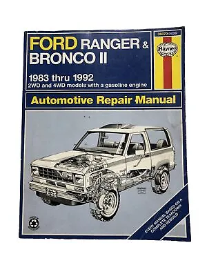 Ford Pick-up Truck 1983-1992 Shop Service Repair Manual 4X4 Wiring Diagrams Body • $29.99