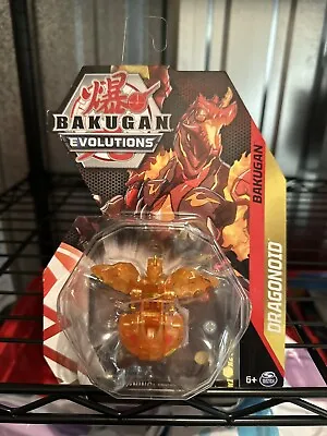 $21.95 • Buy NEW - Bakugan Evolutions Dragonoid Elemental Chase (Orange) Battle Figure RARE✅