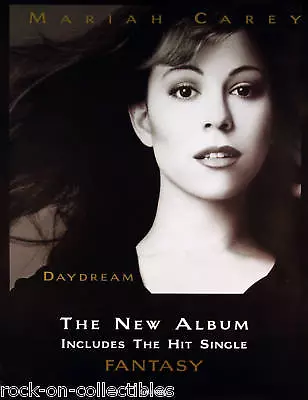 Mariah Carey 1995 Daydream Fantasy Original Promo Poster • $34.99
