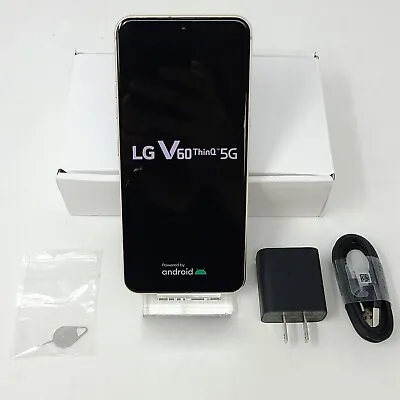 $204.95 • Buy Grade B LG V60 ThinQ 5G 128GB LM-V600TM  T-Mobile Only 6.8 In 8GB RAM Smartphone