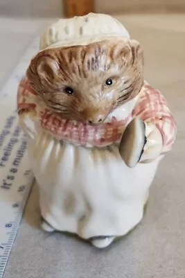 Beatrix Potter Mrs. Tiggy-winkle  Figurine 2001 Signed By Michael Doulton • $29.98