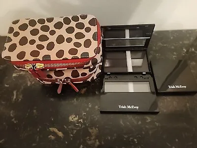 Trish McEvoy Cheetah Planner &  Matching  Power Of Brushes Case Used With Pages • $110
