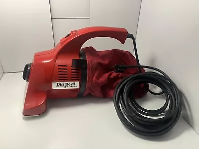 $16.99 • Buy Dirt Devil 103 Hand Held Vacuum Cleaner - Red *Tested* Running Great