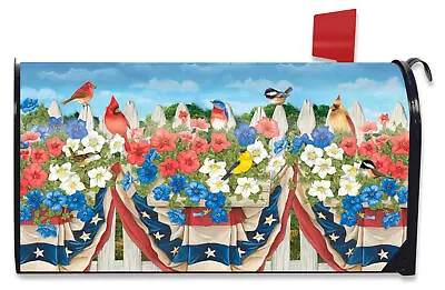 American Birds Spring Magnetic Mailbox Cover Floral Standard Briarwood Lane • $17.97