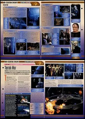 £1.99 • Buy Terok Nor - The Cardassian Fleet - Star Trek Fact File Fold-Out Page