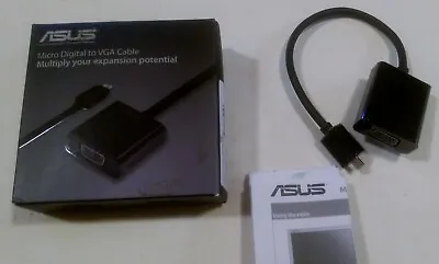 ASUS Genuine Micro Digital HDMI Male To VGA Female Video Cable Converter Adapter • $11.36