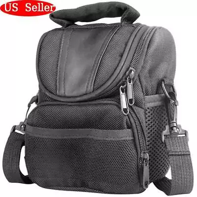 DSLR SLR Camera Shoulder Bag Case Waterproof Shockproof For Canon Nikon EOS Sony • $11.15