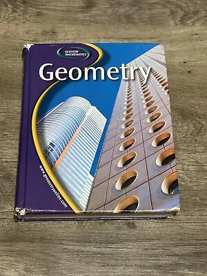 Glencoe Geometry Textbook • $10