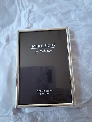 Impressions By  Juliana Silver Plated Photo Frame 3.5x5  • £0.99