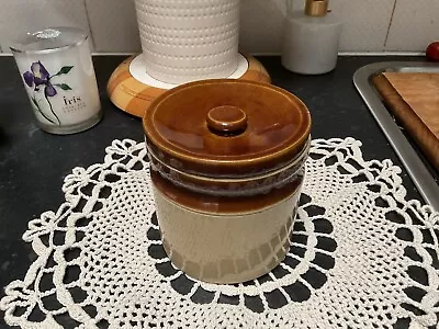 Vintage Pearsons Of Chesterfield 1810 Lidded Pot 11cm Tall / Jam Jar Or Sugar • $30