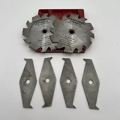 Craftsman 9-3248 Kromedge Groover And Dado Cutters Set Hole 6  Diam 1/2  Arbor • $19.99