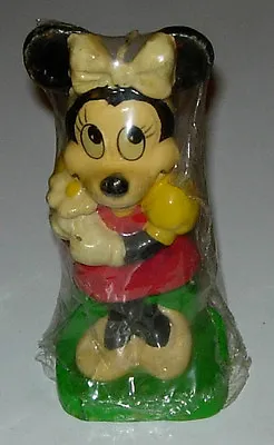 Minnie Mouse  Figural Candle  Sealed 1970's  Disney • $32
