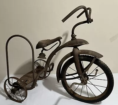 Antique Vintage Tricycle Original Child Bicycle Bike Trike Old • $249.99