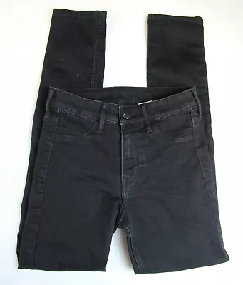 Women's H&M Skinny Jeans &Denim Skinny Ankle Black Size 25 • $11.99