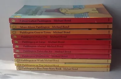 Job Lot 11 X Paddington Bear Vintage Armada Lion 1970s Paperback Books • £25