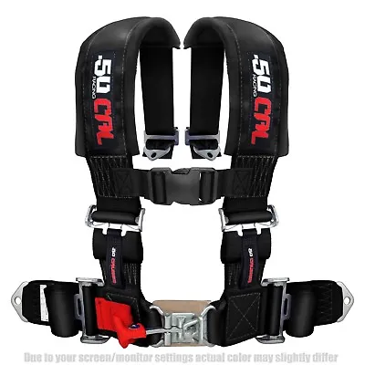 50 Caliber Racing 3  4 Point Harness Black • $114.99