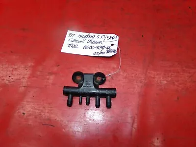 $15 • Buy 86-93 Mustang 5.0 Lx Gt Intake Firewall Vacuum Splitter Tree Oem E6dc-9c491-aa