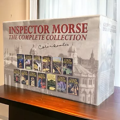 Inspector Morse The Complete Collection Colin Dexter 13 Book Box Set New Sealed • £19.95