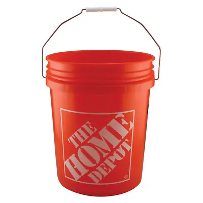 NEW Bucket 5 Gal. Durable Utility Pail Buckets Steel Wire Handle 1PACK Or 6PACK • $6.75