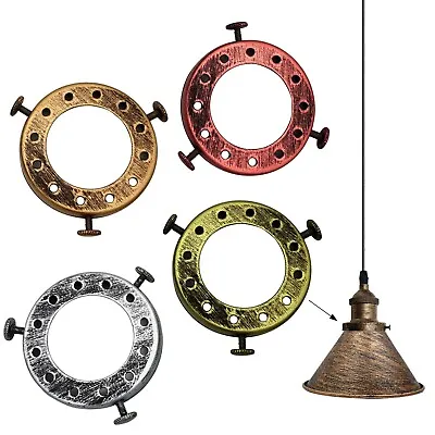Lamp Shade Adapter Ring Metal Lighting Part Decorative Accessories Shade Ring UK • £2.89