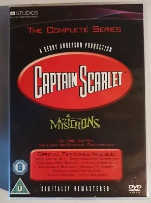 Captain Scarlet And The Mysterons: The Complete Series DVD (2001) 860 Minutes  • £14.99