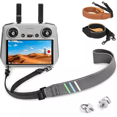 PU Leather Neck Strap Lanyard For DJI Mini 4 Pro/3 Pro RC2/RC/RC Pro Controller • $12.99