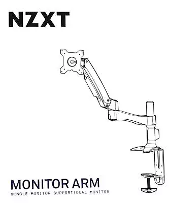 NZXT MN-VMSM0-B1 Monitor Arm • $12.99