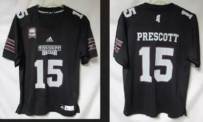 Adidas Mississippi State Bulldogs Dak Prescott #15 Jersey C1 6048 • $49.29