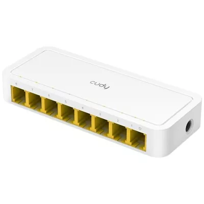 Cudy 8-Port 10/100Mbps Fast Ethernet Desktop Switch | FS108D V1 • $14.39