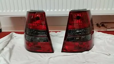 $300 • Buy Clear Red Smoked Tail Lights Tails NEW For MK4 IV Golf Jetta Wagon