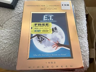 E. T. The Extra Terrestrial DVD Widescreen • $6.99