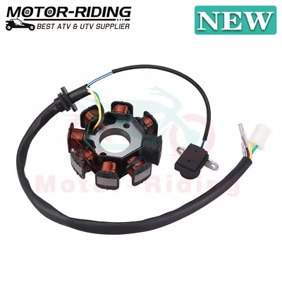 GY6 150cc 8 Pole 8 Coil Magneto Stator For Scooter Charging System 125CC 150CC • $19.95