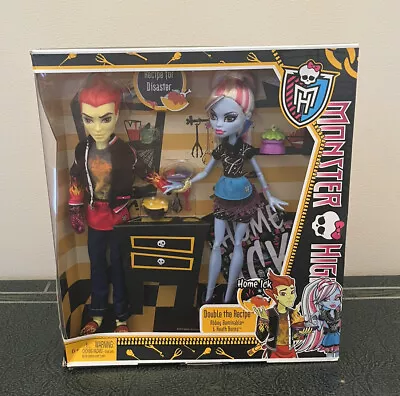 Heath Burns Abbey Bominable Home Ick 2Pk 2013 Monster High Mattel NRFB NIB • $99.99