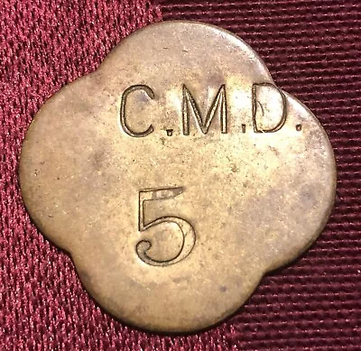 Cassius M Dashiell Princess Anne Somerset County Maryland MD Cannery Token • $16.99