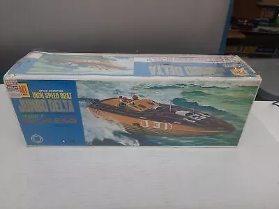 VTG 1970s Otaki Japan 1:20 Jumbo Delta Speed Boat Motorized Model NIB Sealed I4 • $149.88