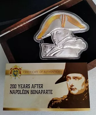 2021 Napoleon I Bonaparte 5oz .999 Silver 250 Francs Commemorative Bee Coin • £149.95