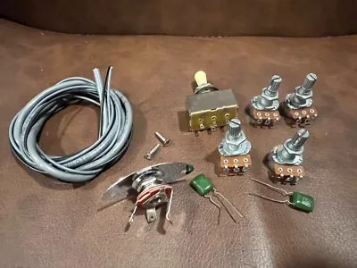 Misc Import Electric Guitar Wiring Switch Pots Caps Wire. Fits Import Epiphone • $15