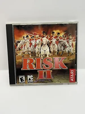 Risk 11 Atari Pc Cd-rom Cd Game Excellent Condition  • $10