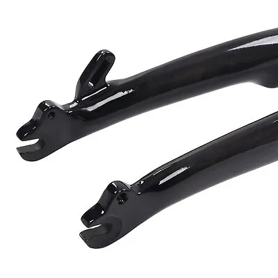 (Glossy)Front Fork Standard Carbon Fiber Fork With -on 20 451C Disc Brake • £93.62