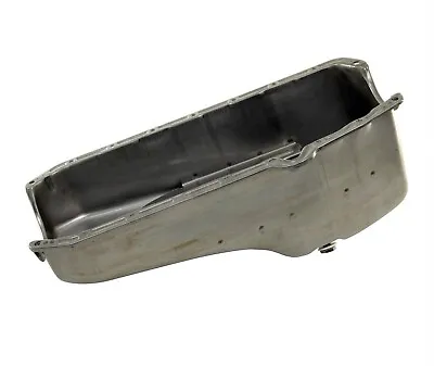 1955-79 Sb Chevy V8 Bare Steel Stock 5 Quart Oil Pan 283 307 327 350 400 • $109.95