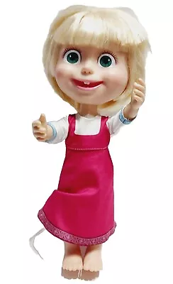 Masha And The Bear 12 Inch Giggle And Play Masha Interactive Doll Tested Works • $14.36